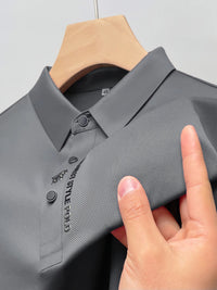 Muscle Fit Polo Shirt | Stylish & Comfortable-Gray-XS-State of Style