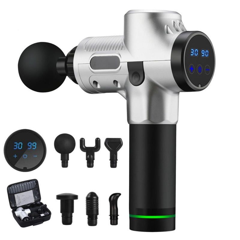 MuscleEase Pro - Professional Massage Gun-Silver-State of Style