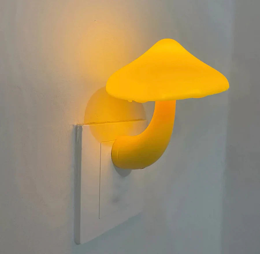 Mushroom-shaped Plug-in Night Light – GlowShroom-State of Style
