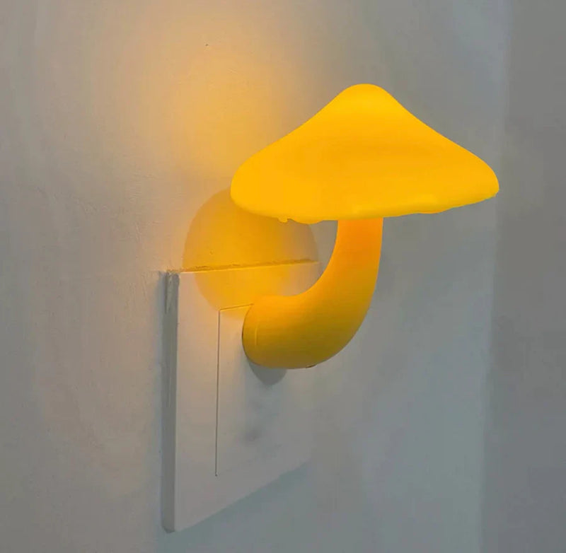 Mushroom-shaped Plug-in Night Light – GlowShroom-State of Style