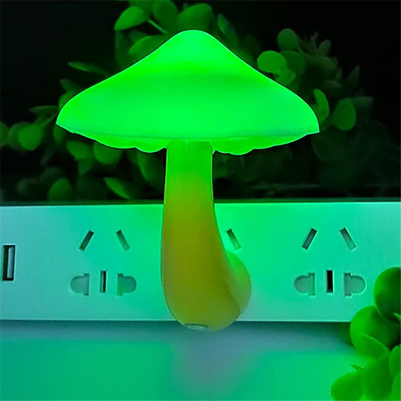 Mushroom-shaped Plug-in Night Light – GlowShroom-State of Style