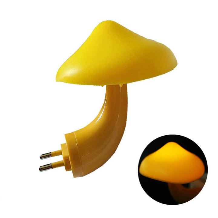 Mushroom-shaped Plug-in Night Light – GlowShroom-State of Style