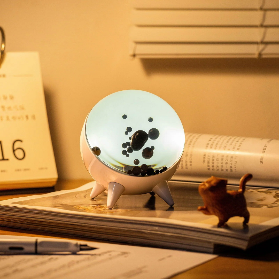 Music-Reactive Ferrofluid Display - MagnePulse-White-State of Style