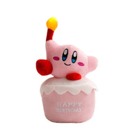 Musical Birthday Cake Plush Toy with Light and Sound - GlowCake-Kirby-State of Style