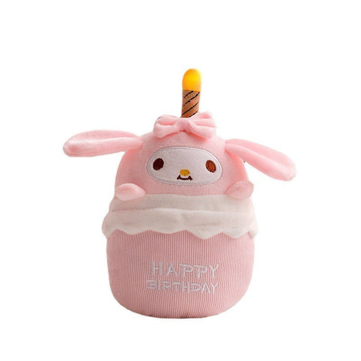 Musical Birthday Cake Plush Toy with Light and Sound - GlowCake-Melody-State of Style