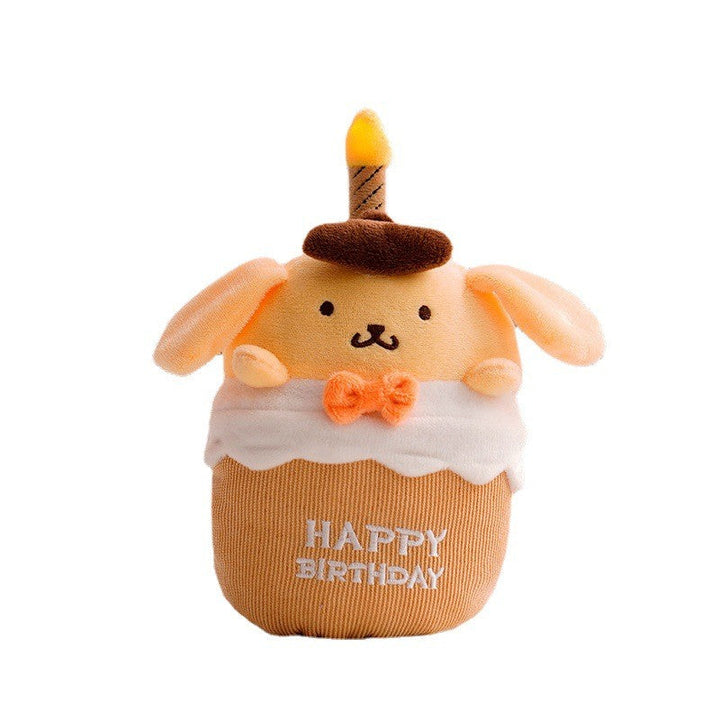 Musical Birthday Cake Plush with Light and Sound - GlowCake-Pom Pom Purin-State of Style