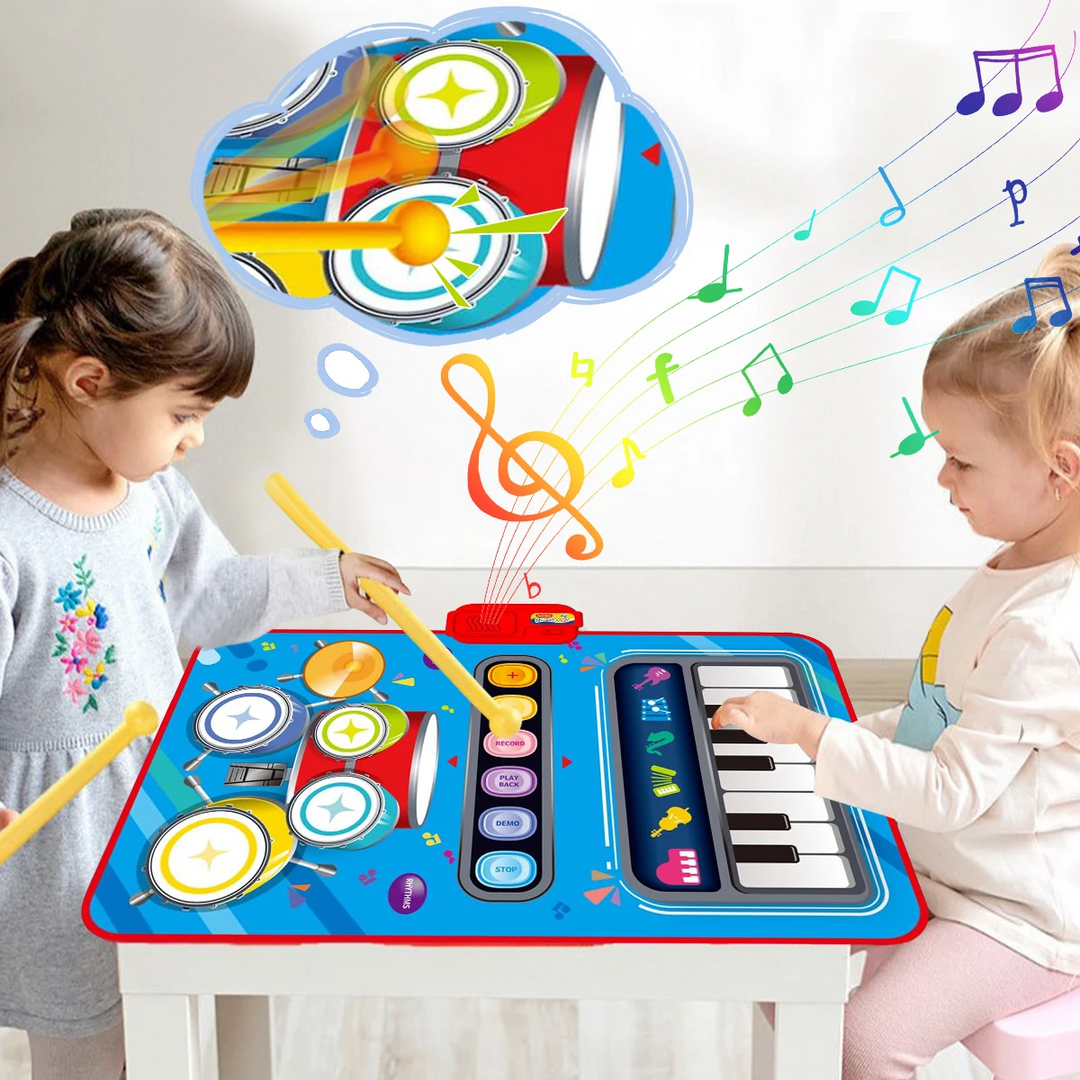 Musical Play Mat for Kids - MelodyPlay-Blue-State of Style