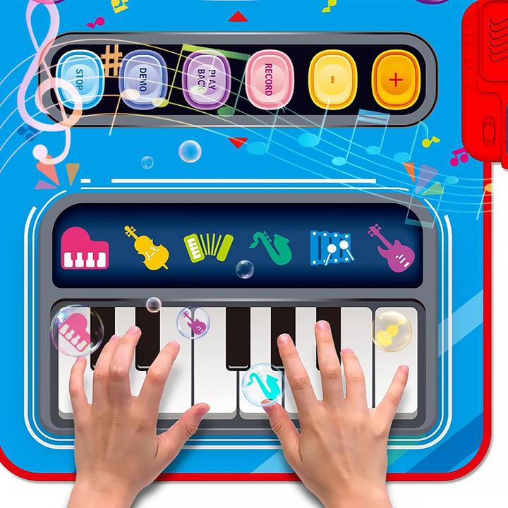Musical Play Mat for Kids - MelodyPlay-Blue-State of Style