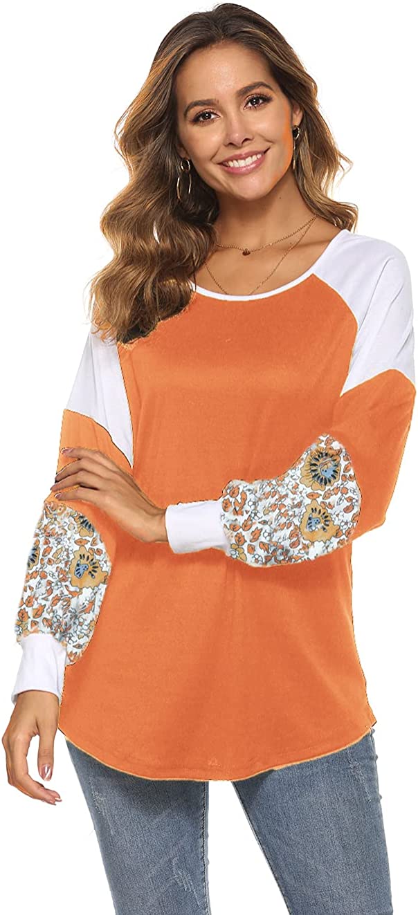 Naggoo – Colour Block Leopard Print Crew Neck Sweatshirt-Pink 01-Select-State of Style