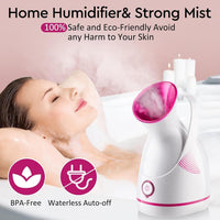 Nano Ionic Facial Steamer – Deep Cleanse & Hydrate Your Skin!-Pink-State of Style