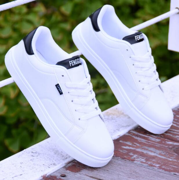 NaomiSneaks | Women's Trendy Casual Sneakers-Black and White-8.0-State of Style