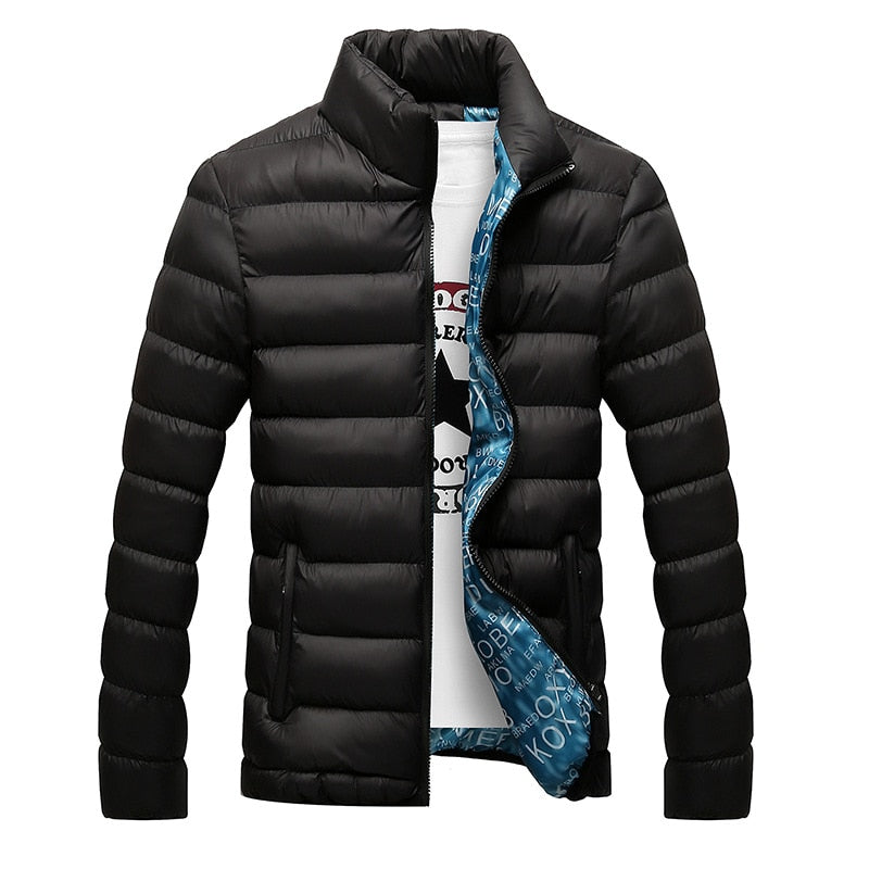 NardsJacket | Men's Insulated Puffer Coat-Black-M-State of Style