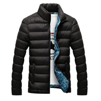 NardsJacket | Men's Insulated Puffer Coat-Black-M-State of Style