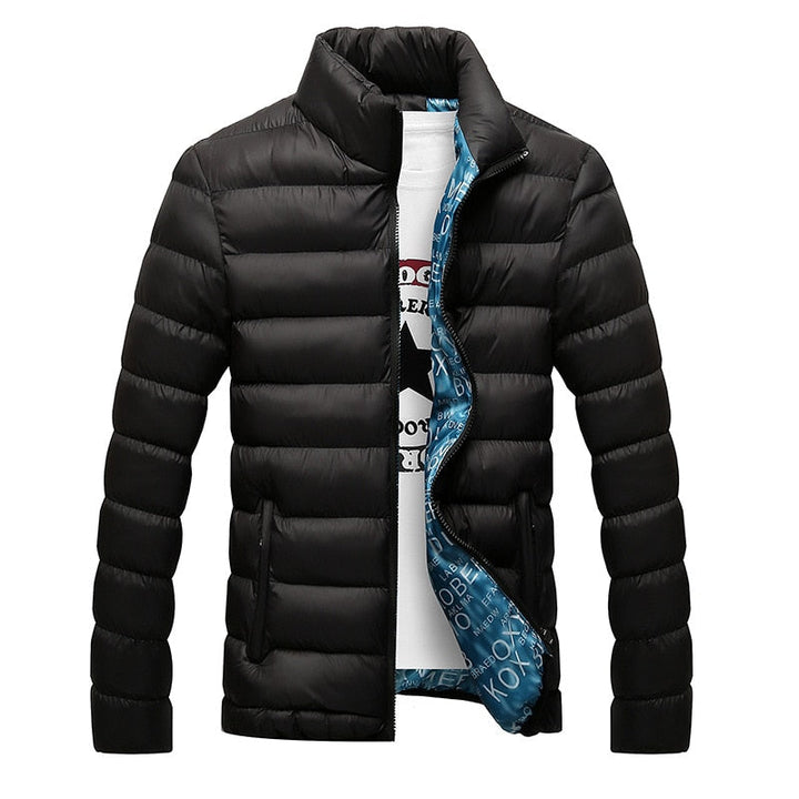 NardsJacket | Men's Insulated Puffer Coat-Black-M-State of Style