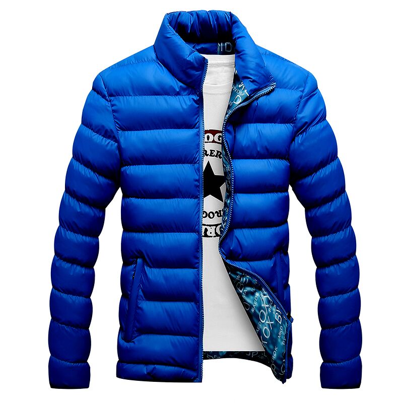 NardsJacket | Men's Insulated Puffer Coat-Blue-M-State of Style