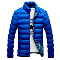 NardsJacket | Men's Insulated Puffer Coat-Blue-M-State of Style