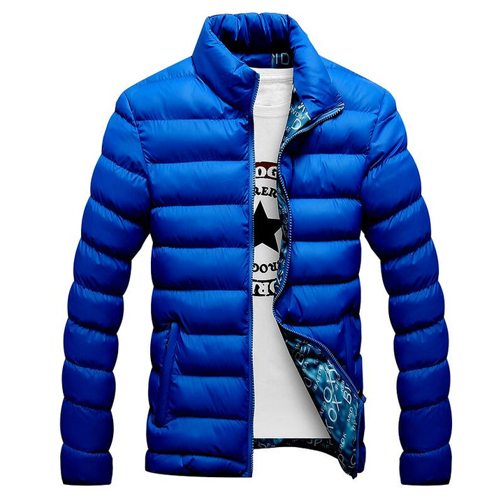 NardsJacket | Men's Insulated Puffer Coat-Blue-M-State of Style