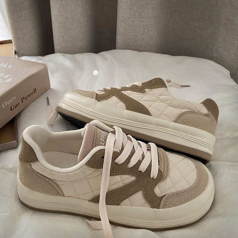 NatalyasSneaks – Lightweight & Comfortable Sneakers for Women-White Beige-4.5-State of Style