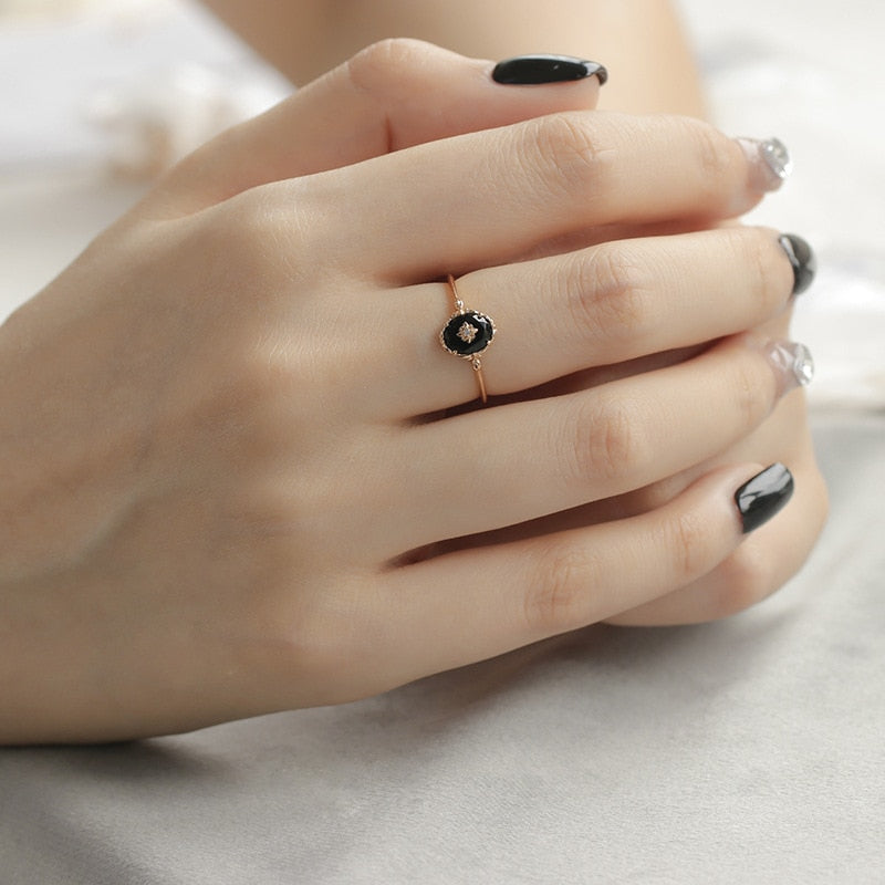 Natural Agate Ring | Elegant Design | Healing Properties-Circumference 49.4-State of Style