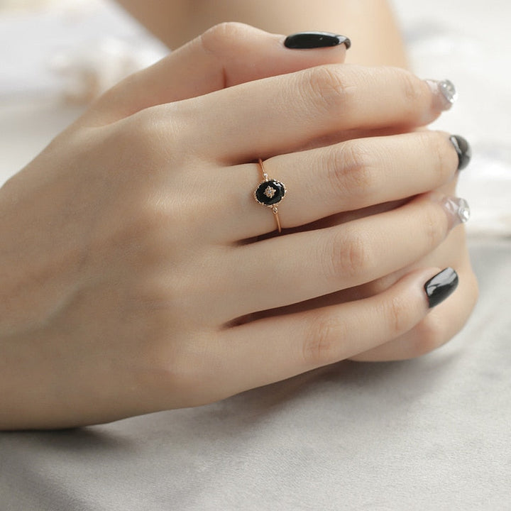 Natural Agate Ring | Elegant Design | Healing Properties-Circumference 49.4-State of Style