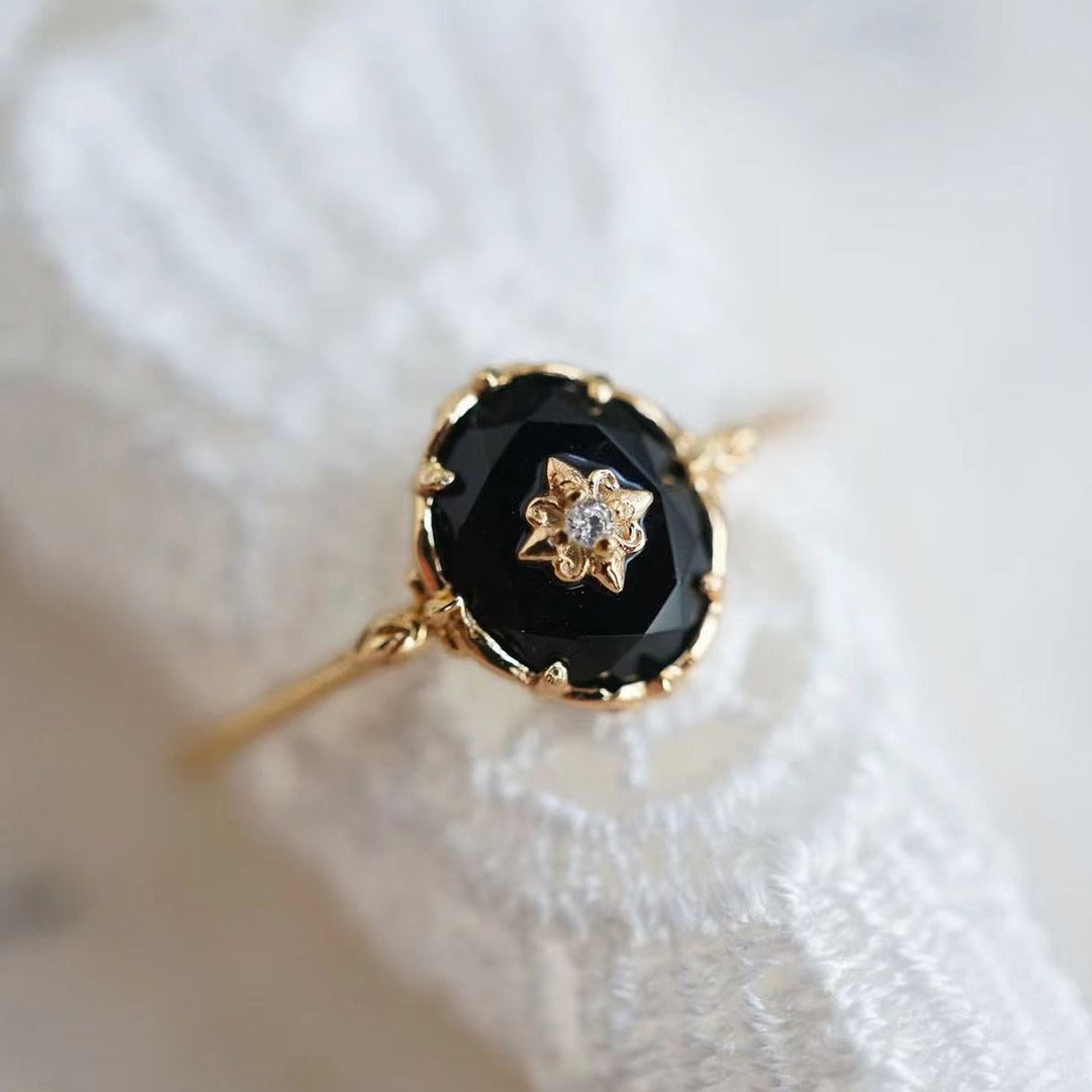 Natural Agate Ring | Elegant Design | Healing Properties-Circumference 49.4-State of Style
