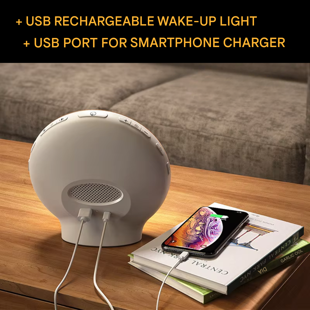 Natural Alarm Clock with Wake-up Light - GlowRise-State of Style