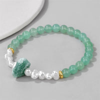 Natural Crystal Bead Bracelet - Eline-Amethyst-State of Style
