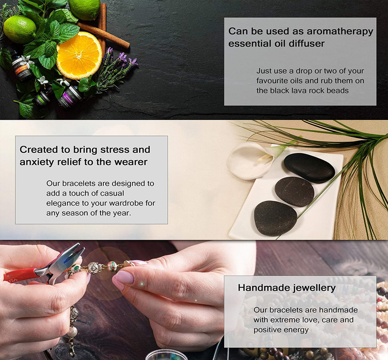 Natural Crystal Healing Chakra Bracelet-State of Style