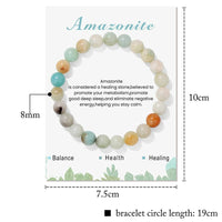 Natural Crystal Healing Energy Bracelet - Aria-Amazonite-State of Style