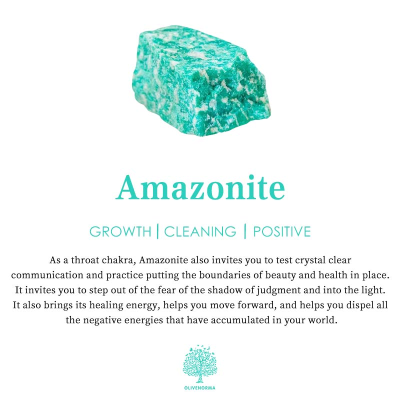 Natural Crystal Healing Energy Bracelet - Aria-Amazonite-State of Style