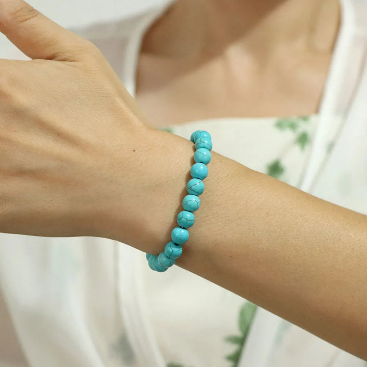 Natural Crystal Healing Energy Bracelet - Aria-Amazonite-State of Style