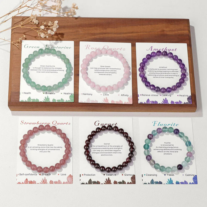 Natural Crystal Healing Energy Bracelet - Aria-Amazonite-State of Style