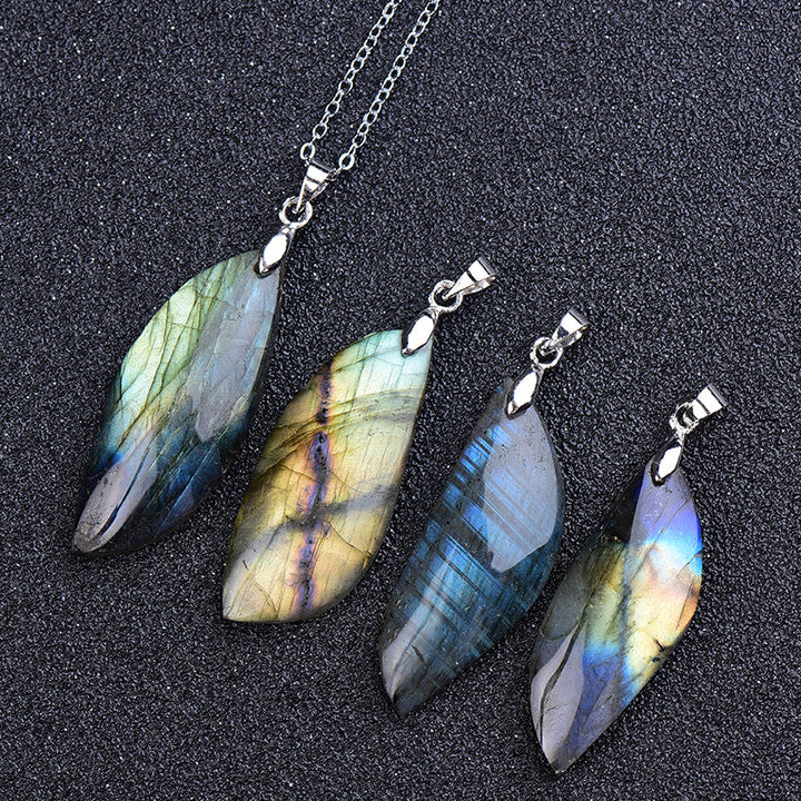 Natural Energy Stone Pendant Necklace-State of Style