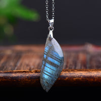 Natural Energy Stone Pendant Necklace-State of Style