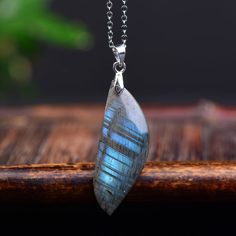 Natural Energy Stone Pendant Necklace-State of Style