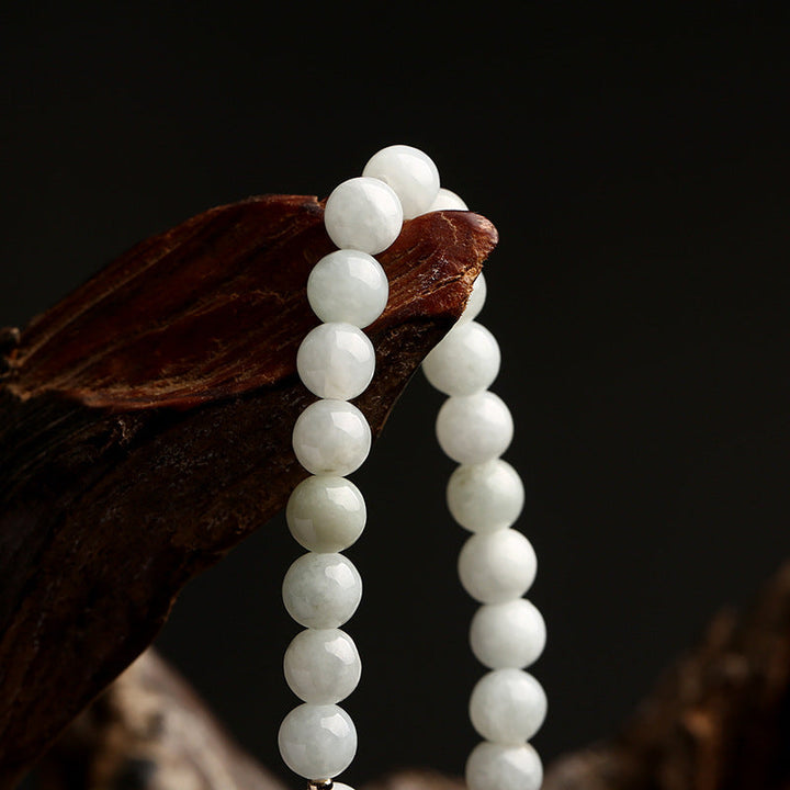 NATURAL JADE AND AGATE STONE BRACELET-State of Style