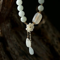 NATURAL JADE AND AGATE STONE BRACELET-State of Style
