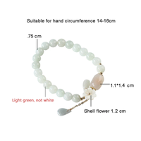 NATURAL JADE AND AGATE STONE BRACELET-State of Style