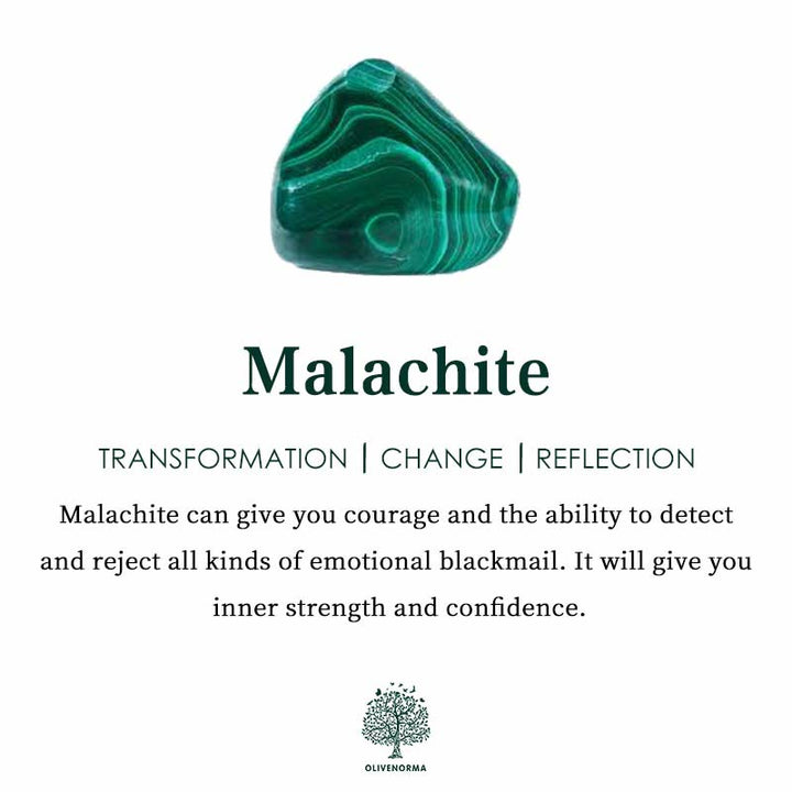 Natural Malachite Star Pendant Earrings, Necklace, and Bracelet - Maria-Necklace-State of Style