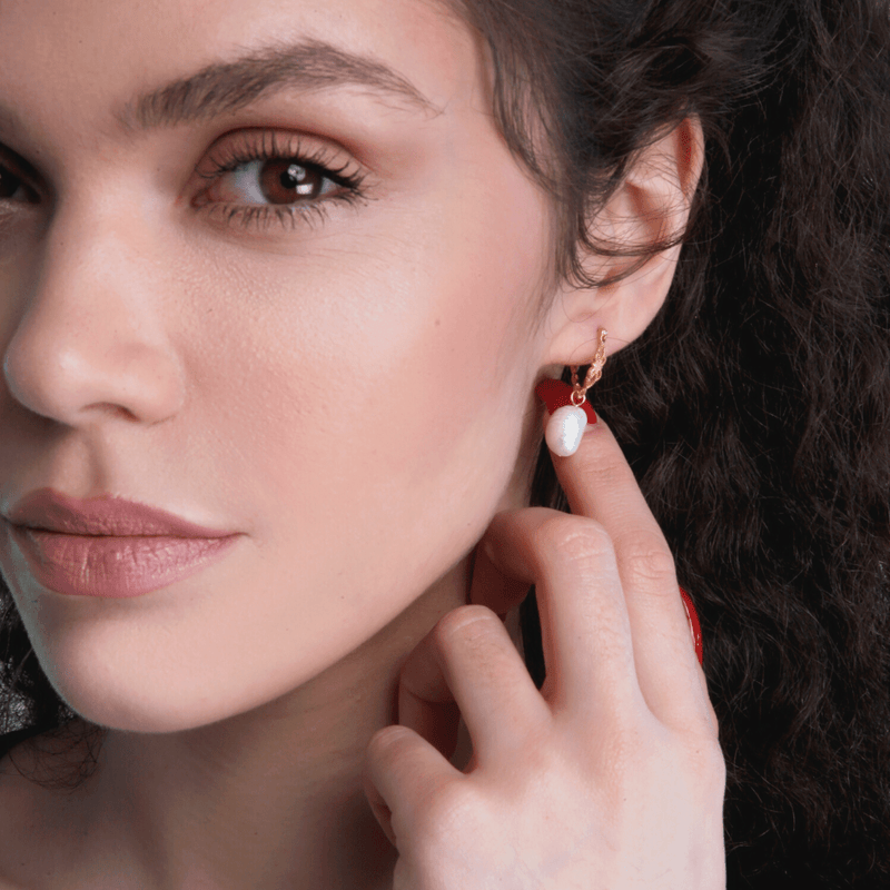 Natural Pearl Earrings - Vivienne-State of Style