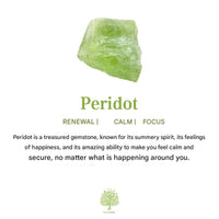 Natural Peridot with Zircon Ring - Selene-Gold-49mm-State of Style