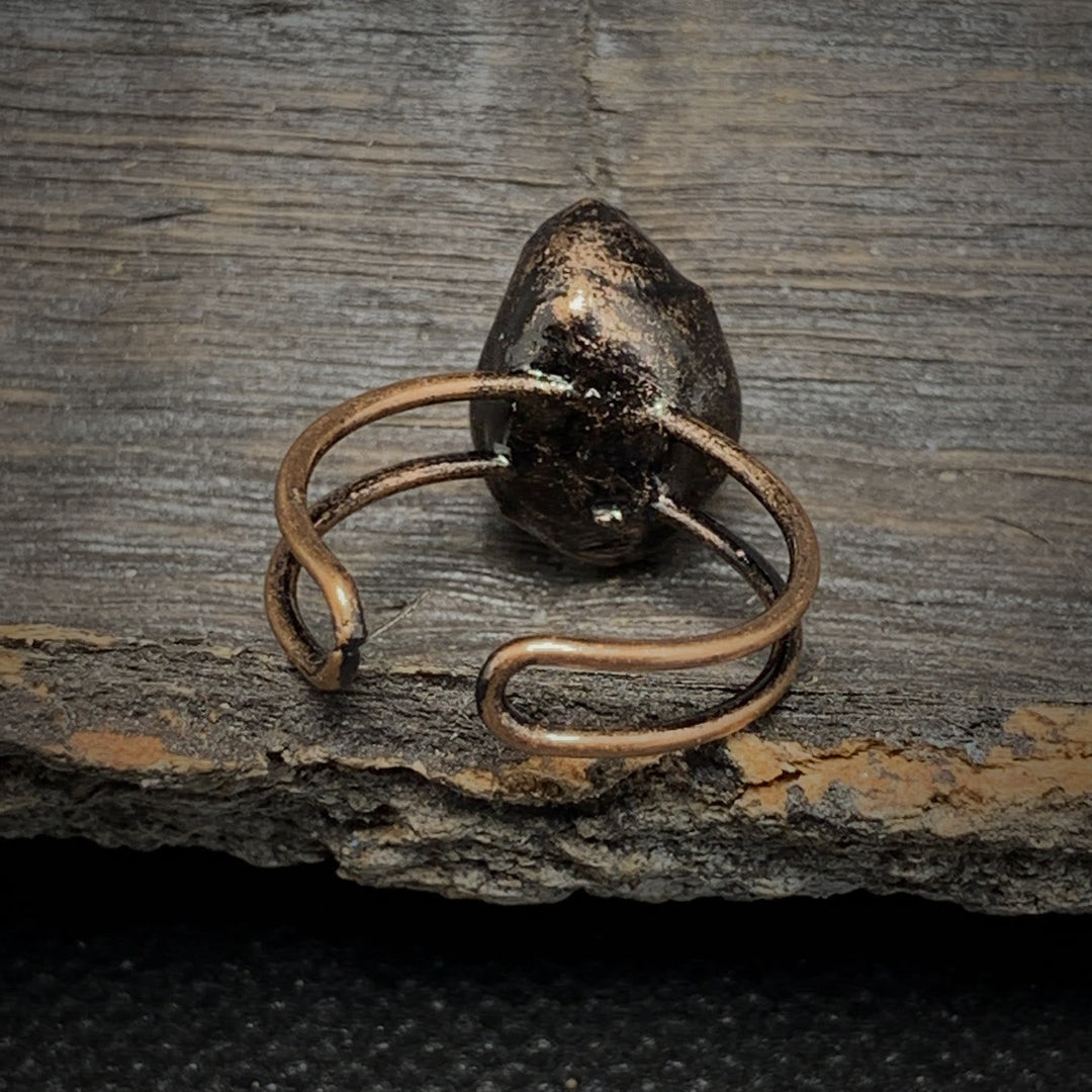 Natural Raw Birthstone Ring - Selina-January: Garnet-State of Style