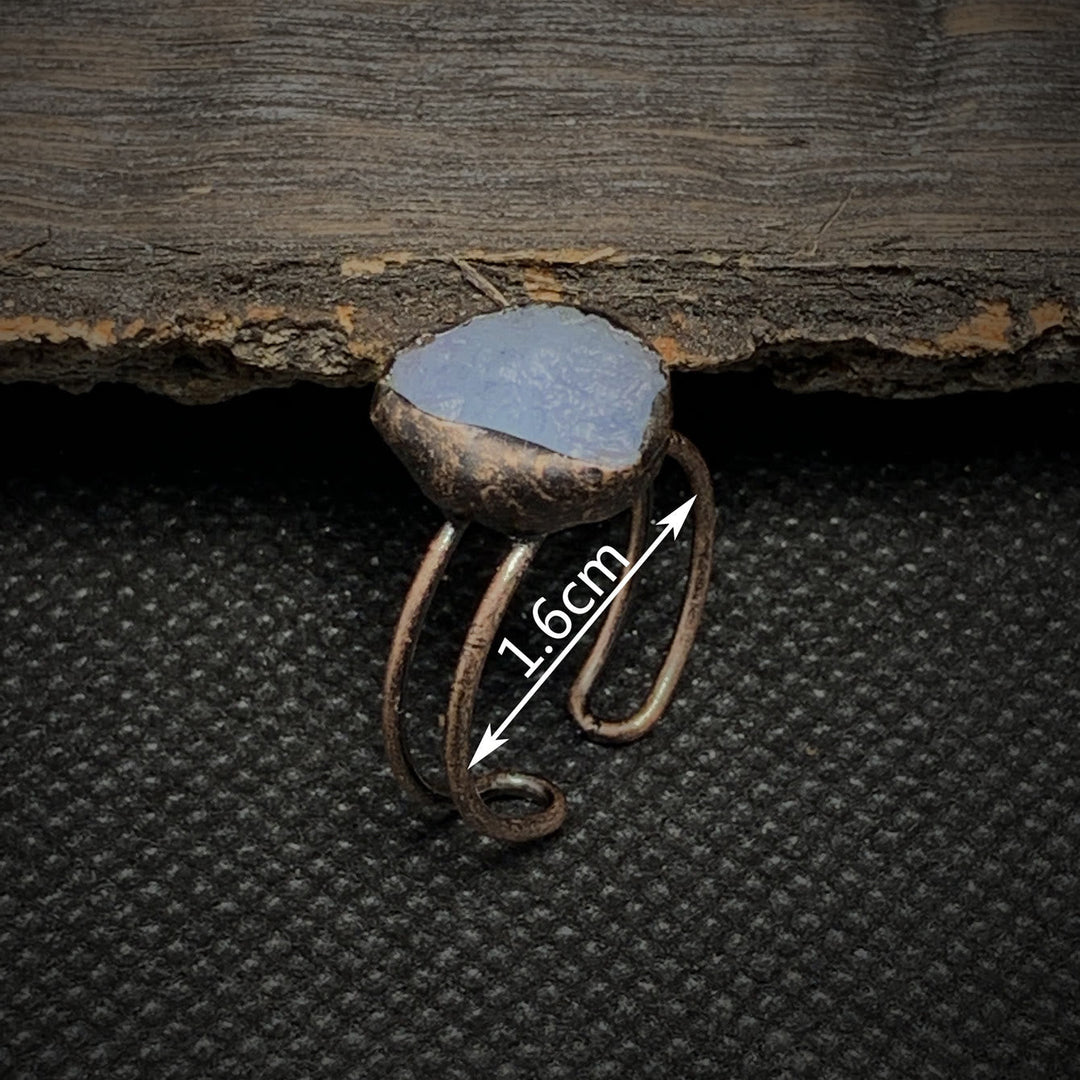 Natural Raw Birthstone Ring - Selina-January: Garnet-State of Style