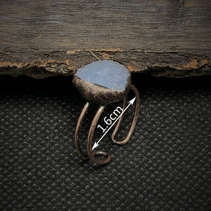 Natural Raw Birthstone Ring - Selina-January: Garnet-State of Style