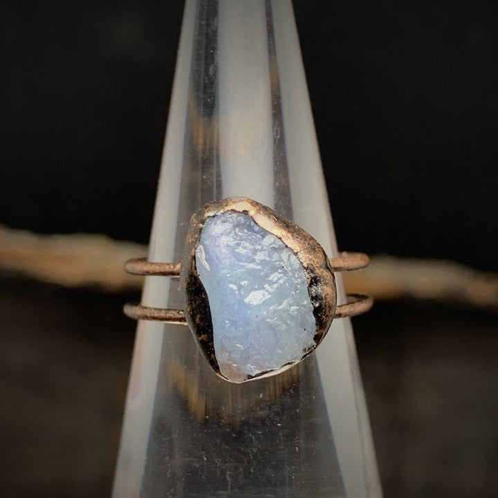 Natural Raw Birthstone Ring - Selina-January: Garnet-State of Style