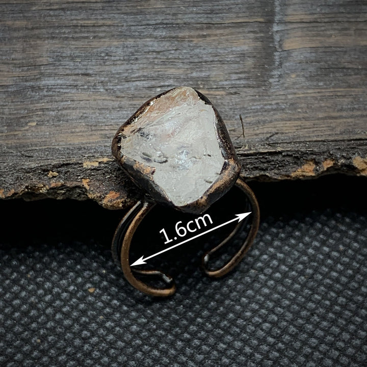 Natural Raw Birthstone Ring - Selina-January: Garnet-State of Style