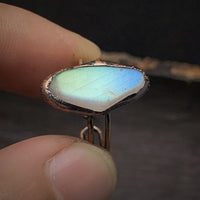 Natural Raw Birthstone Ring - Selina-January: Garnet-State of Style