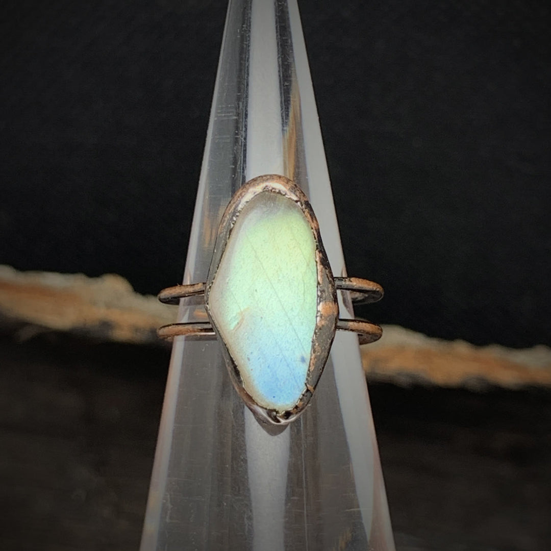 Natural Raw Birthstone Ring - Selina-January: Garnet-State of Style