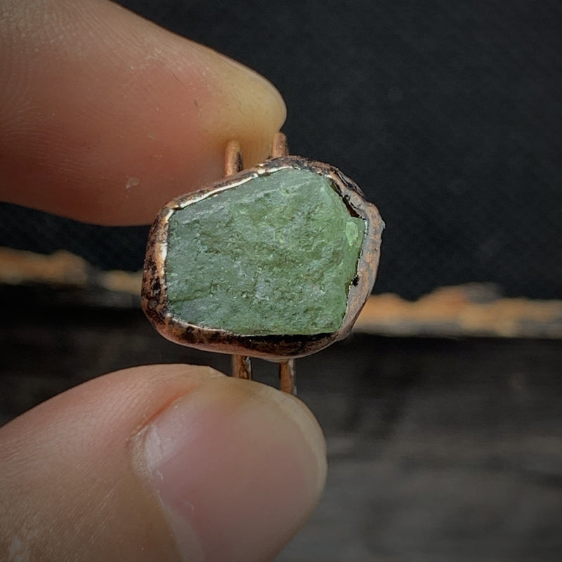 Natural Raw Birthstone Ring - Selina-January: Garnet-State of Style