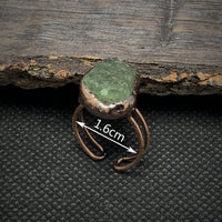 Natural Raw Birthstone Ring - Selina-January: Garnet-State of Style